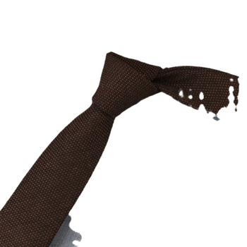 Britiškas languotas kaklaraištis iš japoniško laisvalaikio, tamsaus retro stiliaus, mažo languoto medvilninio kaklaraiščio, tiekiamas tiesiai iš gamyklos.