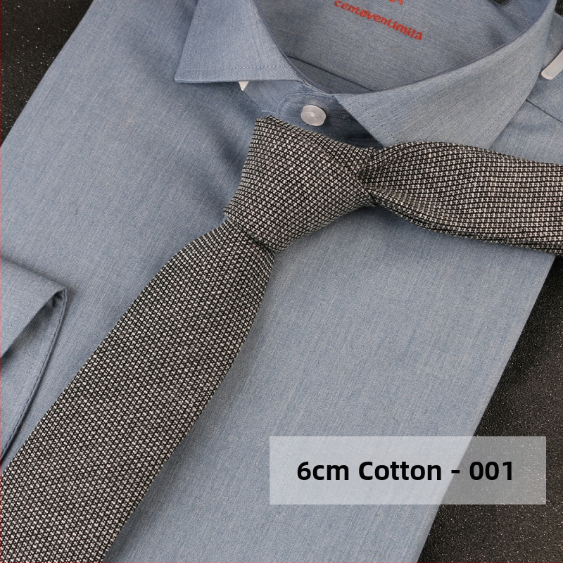 Britiškas languotas kaklaraištis iš japoniško laisvalaikio, tamsaus retro stiliaus, mažo languoto medvilninio kaklaraiščio, tiekiamas tiesiai iš gamyklos.