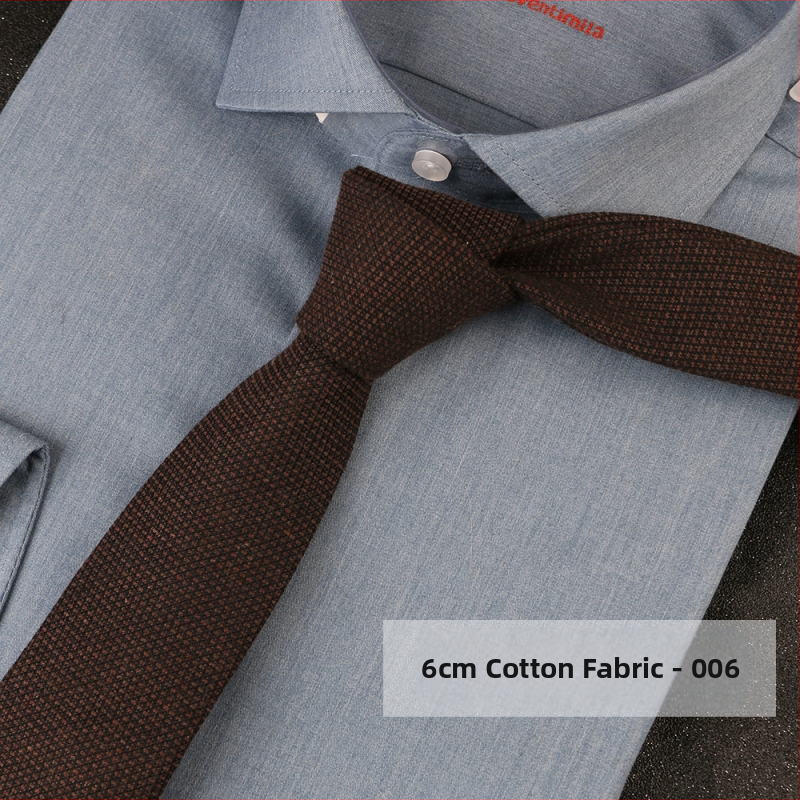 Britiškas languotas kaklaraištis iš japoniško laisvalaikio, tamsaus retro stiliaus, mažo languoto medvilninio kaklaraiščio, tiekiamas tiesiai iš gamyklos.