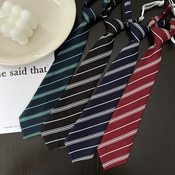 Akademijski stil korejski stil DK muška košulja bez pruga JK kravate ženska košulja s kravatnim čvorom ležerna japanska školska uniforma za učenike