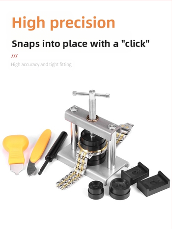 Kodumajapidamises kasutatavate kellade korkimismasinate kellade remonditööriistade aku vahetamine, elektrooniline kvartskellade korkimismasin, korkimis- ja korkimiskellade ülikond