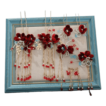 Xiuhe rõivaste peakatted Lihtsad ja atmosfäärilised pulmapeakatted Pruudi lihtsad Xiuhe peakatted Hiina pruudi peakatted