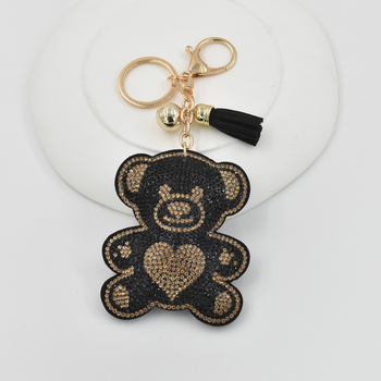 Ευρωπαϊκή και αμερικανική νέα χαριτωμένη γάτα κορίτσι μπρελόκ πεταλούδα γάτα σκύλος στρας κινούμενα σχέδια ζώο τσάντα κρεμαστή