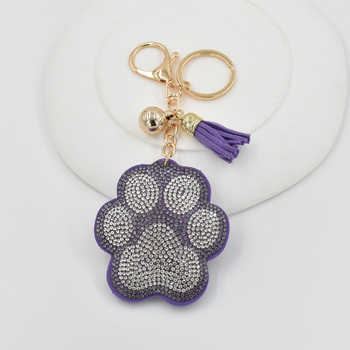 Ευρωπαϊκή και αμερικανική νέα χαριτωμένη γάτα κορίτσι μπρελόκ πεταλούδα γάτα σκύλος στρας κινούμενα σχέδια ζώο τσάντα κρεμαστή