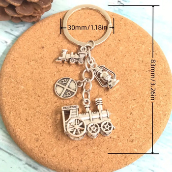 Ευρώπη και Ηνωμένες Πολιτείες διασυνοριακή ατμομηχανή δημιουργική προσωπικότητα μπρελόκ ατμομηχανή ρετρό vintage τρένο αναμνηστικά στολίδια