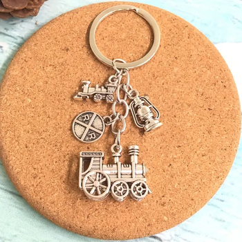 Ευρώπη και Ηνωμένες Πολιτείες διασυνοριακή ατμομηχανή δημιουργική προσωπικότητα μπρελόκ ατμομηχανή ρετρό vintage τρένο αναμνηστικά στολίδια