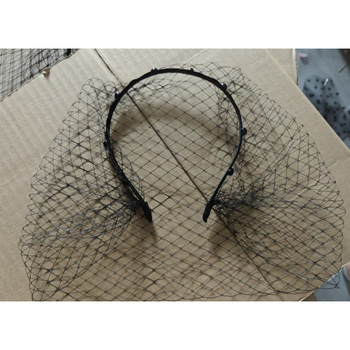 Yiwu Ρετρό Ευρωπαϊκή και Αμερικανική Κορδέλα για Νυφικό Τσάι Πάρτι Πάρτι Πλέγμα Γυναικεία Αξεσουάρ Μαλλιών Κάλυμμα Προσώπου Στρας Μαργαριταρένιο Πέπλο