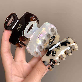 Undinėlės acto rūgšties griebtuvas moterims, didelio jautrumo nugaros galvos, mažo dydžio, plaukų apimties, mažiau segtukų, pusiau surištų plaukų disko plaukų segtukų galvos apdangalai