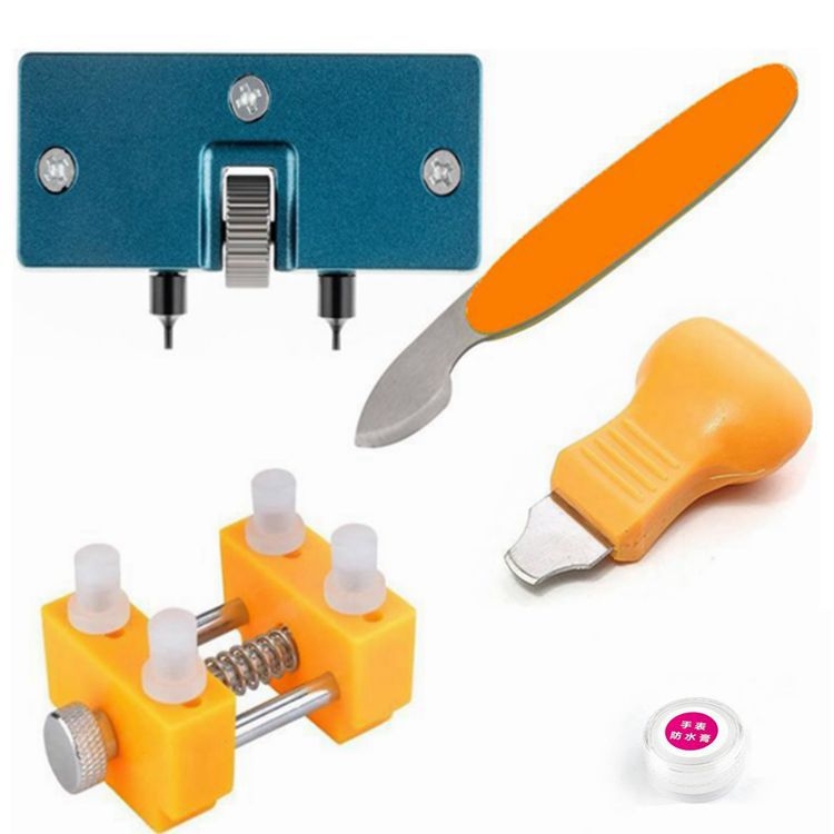 Kellaparandustööriist tagakaane avamiseks, kaheharuline avaja korpuse kinnitamiseks, patareide vahetamise tööriist kaheharulise avajaga alumise kaane jaoks, veekindel pasta, Yuecheng