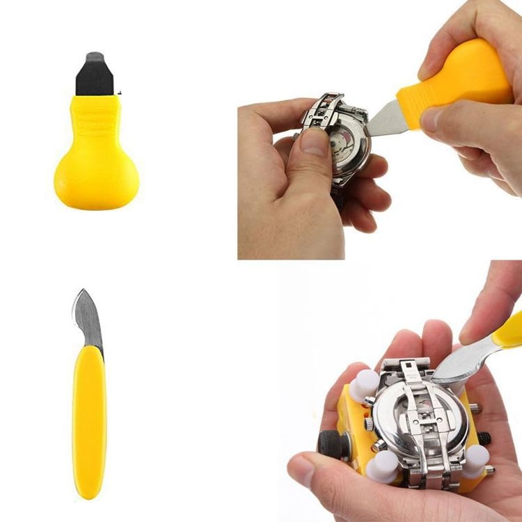 Kellaparandustööriist tagakaane avamiseks, kaheharuline avaja korpuse kinnitamiseks, patareide vahetamise tööriist kaheharulise avajaga alumise kaane jaoks, veekindel pasta, Yuecheng