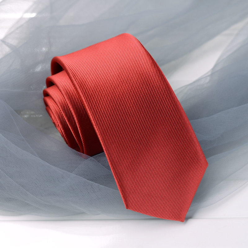 Proizvođač prekogranične korejske kravate čiste boje za muškarce, ležerne formalne odjeće, poslovne uske verzije, uske, u preppy stilu, crne, moderne, modne