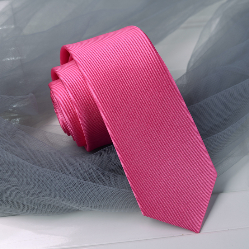 Proizvođač prekogranične korejske kravate čiste boje za muškarce, ležerne formalne odjeće, poslovne uske verzije, uske, u preppy stilu, crne, moderne, modne
