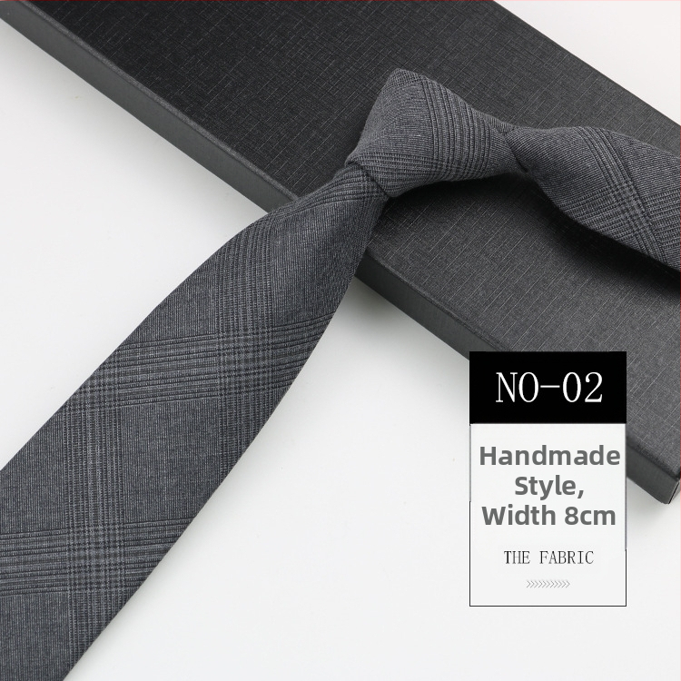 Karirana kravata Muška poslovna ležerna odijela Košulja Prugasta moderna kravata Ženska kravata za ruku