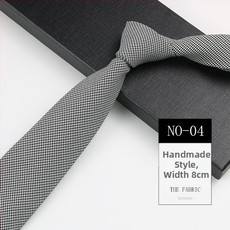 Karirana kravata Muška poslovna ležerna odijela Košulja Prugasta moderna kravata Ženska kravata za ruku