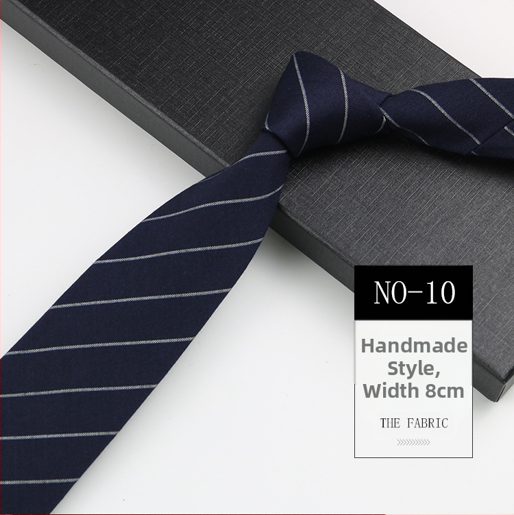 Karirana kravata Muška poslovna ležerna odijela Košulja Prugasta moderna kravata Ženska kravata za ruku