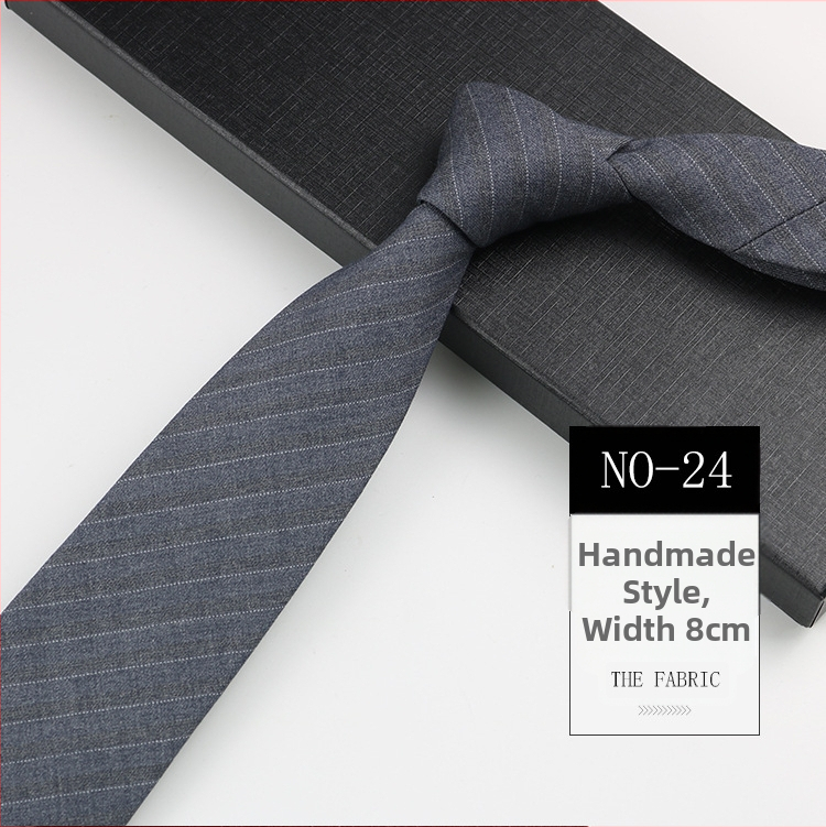 Karirana kravata Muška poslovna ležerna odijela Košulja Prugasta moderna kravata Ženska kravata za ruku