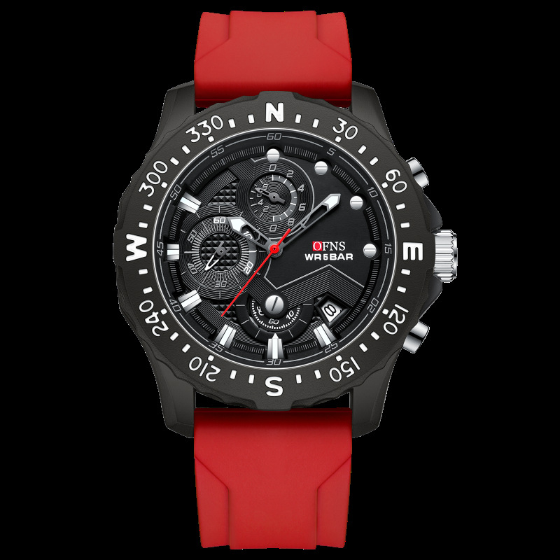 Ceas electronic pentru bărbați, cuarț, modă, calendar simplu, sport, multifuncțional, impermeabil, aprovizionare din fabrică 2024 nou