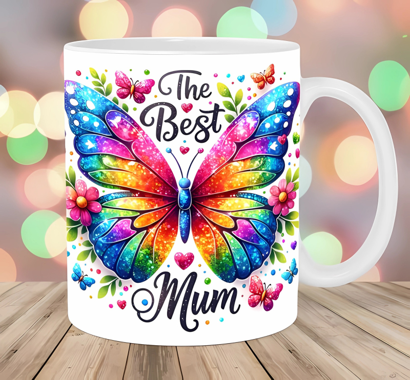 Piiriülese kaubanduse liblikas keraamiline kohvikruus liblikas tüdrukute kruus