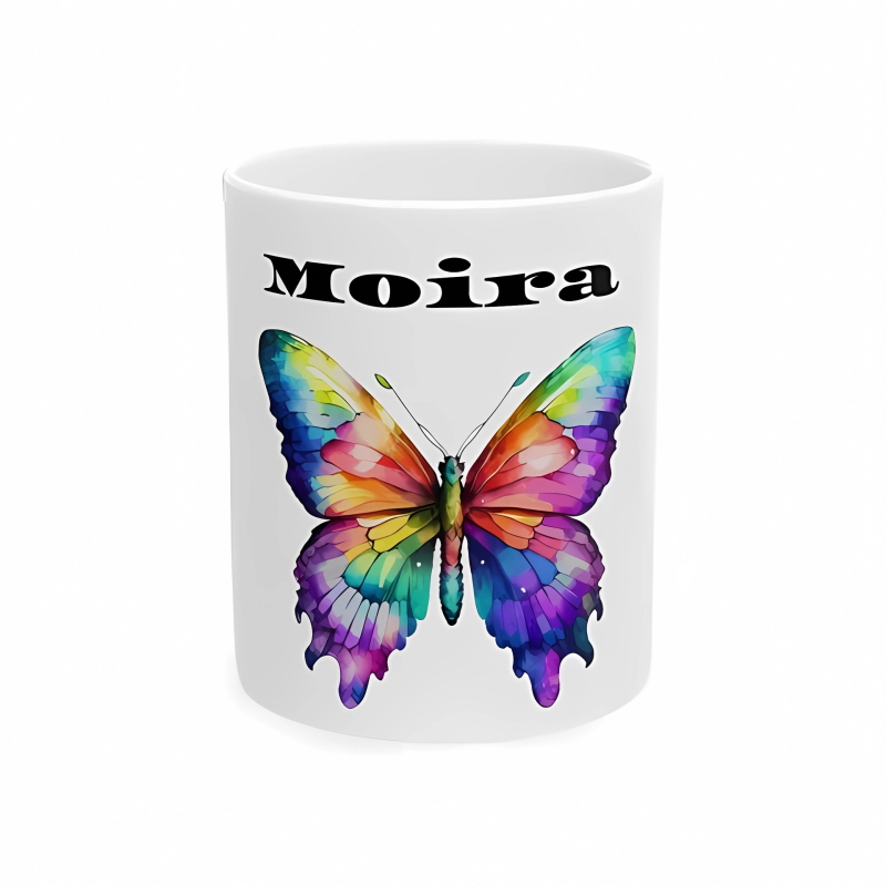 Piiriülese kaubanduse liblikas keraamiline kohvikruus liblikas tüdrukute kruus