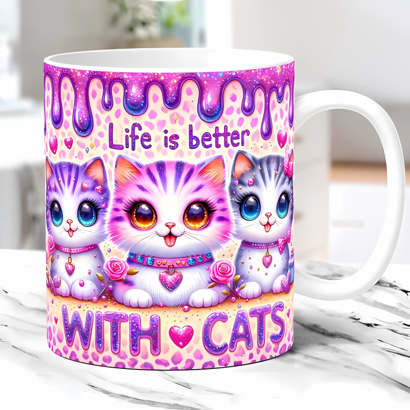 Piiriülese kaubanduse liblikas keraamiline kohvikruus liblikas tüdrukute kruus