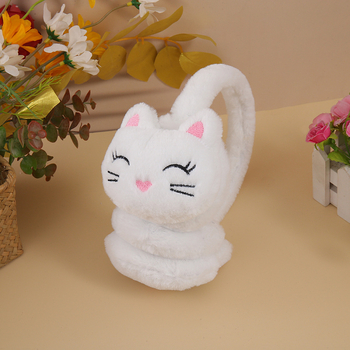 Πτυσσόμενες ωτοασπίδες Φθινοπώρου και Χειμώνα Βελούδινες ζεστές ωτοασπίδες Χαριτωμένες ωτοασπίδες με κινούμενα σχέδια Ανθεκτικές στο κρύο ωτοασπίδες με κινούμενα σχέδια Ζεστές ωτοασπίδες