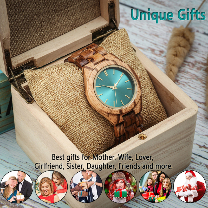 „Amazon Aliexpress“ tarpvalstybinis karšto pardavimo medinis laikrodis, laisvalaikio poros laikrodis, japoniško mechanizmo vyriškas ir moteriškas kvarcinis laikrodis, lengvas prabangus
