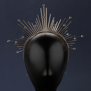 Piiriülene Euroopa ja Ameerika Notre Dame`i halo peapael, kroon, peakatted, jumalanna moeetendus, peapaelte aksessuaarid, reisipidu, kuum müük