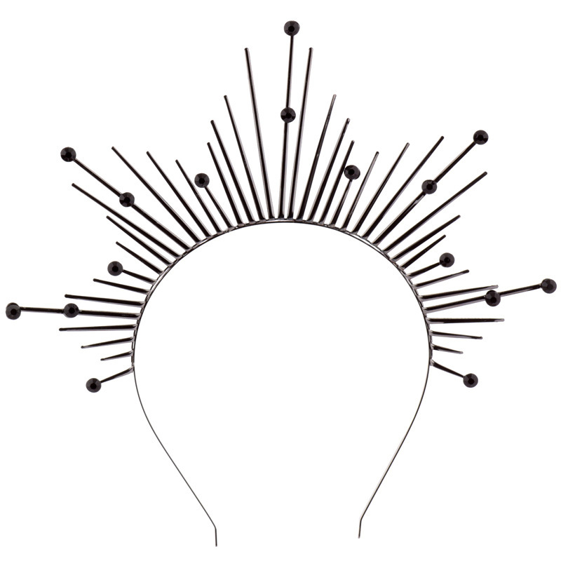 Piiriülene Euroopa ja Ameerika Notre Dame`i halo peapael, kroon, peakatted, jumalanna moeetendus, peapaelte aksessuaarid, reisipidu, kuum müük