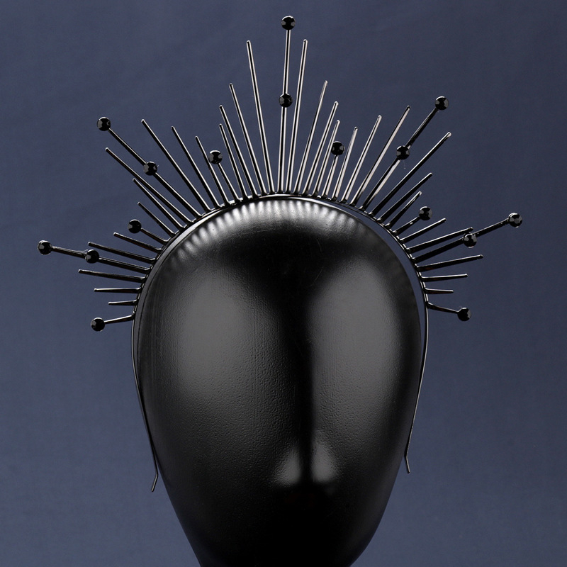 Piiriülene Euroopa ja Ameerika Notre Dame`i halo peapael, kroon, peakatted, jumalanna moeetendus, peapaelte aksessuaarid, reisipidu, kuum müük