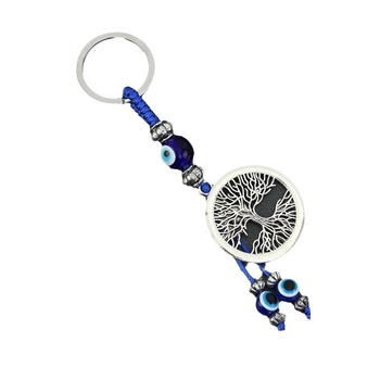 Ελαφρύ πολυτελές μπρελόκ με μάτι, μπλε μάτια, κουκουβάγια, ελέφαντας, μεταλλικό κρεμαστό κόσμημα αυτοκινήτου