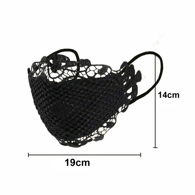 Plaunama madinga nėriniuota lauko apsaugos nuo saulės burnos kaukė, skirta važinėjimui dviračiu, apsauganti nuo UV spindulių, kvėpuojanti, dulkių nepraleidžianti kaukė