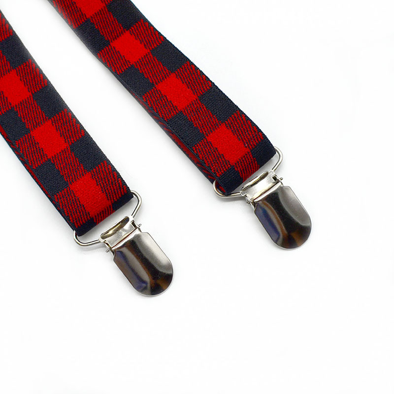 Suaugusiųjų 3 segtukų žakardo languotas peties kaklaraiščio rinkinys unisex studentų uniformos kolokacinis dirželis