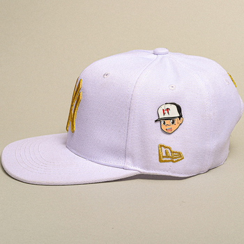 Ευρωπαϊκό και αμερικανικό δημιουργικό απλό σχήμα κεφαλής χαρακτήρα κινουμένων σχεδίων εξατομικευμένο καπέλο γκολφ καπέλο μπέιζμπολ αξεσουάρ καπέλο σήμα