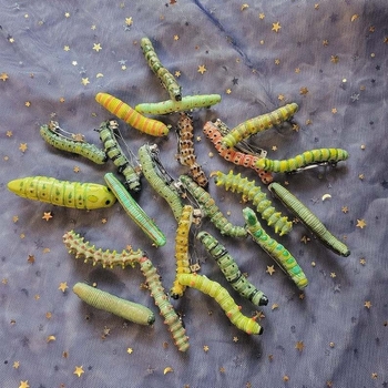 Διασυνοριακό Halloween Φουρκέτα Κάμπιας Τρόμου Μη mainstream Δημιουργικά Χαρακτηριστικά Στολίδια Διακοσμήσεις Κοστούμι Κάμπιας