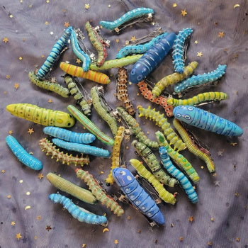 Διασυνοριακό Halloween Φουρκέτα Κάμπιας Τρόμου Μη mainstream Δημιουργικά Χαρακτηριστικά Στολίδια Διακοσμήσεις Κοστούμι Κάμπιας