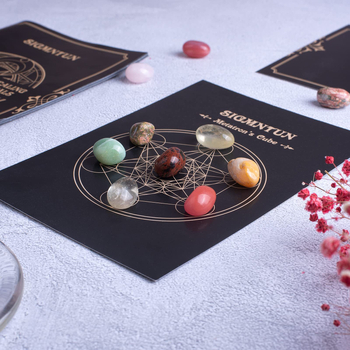 Διασυνοριακά ευρωπαϊκά και αμερικανικά στολίδια από κυλιόμενες πέτρες, κρυστάλλινα, φυσική πέτρα, χαλίκι, χονδρική πώληση, κοσμήματα για κορίτσια, στολίδια από πέτρα γιόγκα