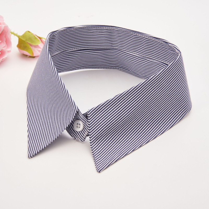 2024 novi prugasti šiljasti ovratnik trend osobnost prekrasan Joker džemper ušiveni lažni ovratnik pribor za ovratnik veleprodaja