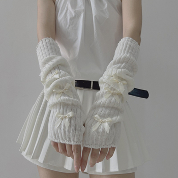 Uus mood daamide lihtsad Joker daamide dekoratiivsed kootud lipsuvarrukad sügiseks ja talveks soojad tehase hulgimüügist