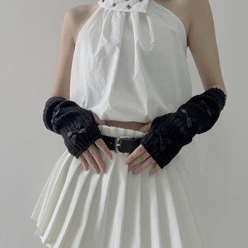 Uus mood daamide lihtsad Joker daamide dekoratiivsed kootud lipsuvarrukad sügiseks ja talveks soojad tehase hulgimüügist