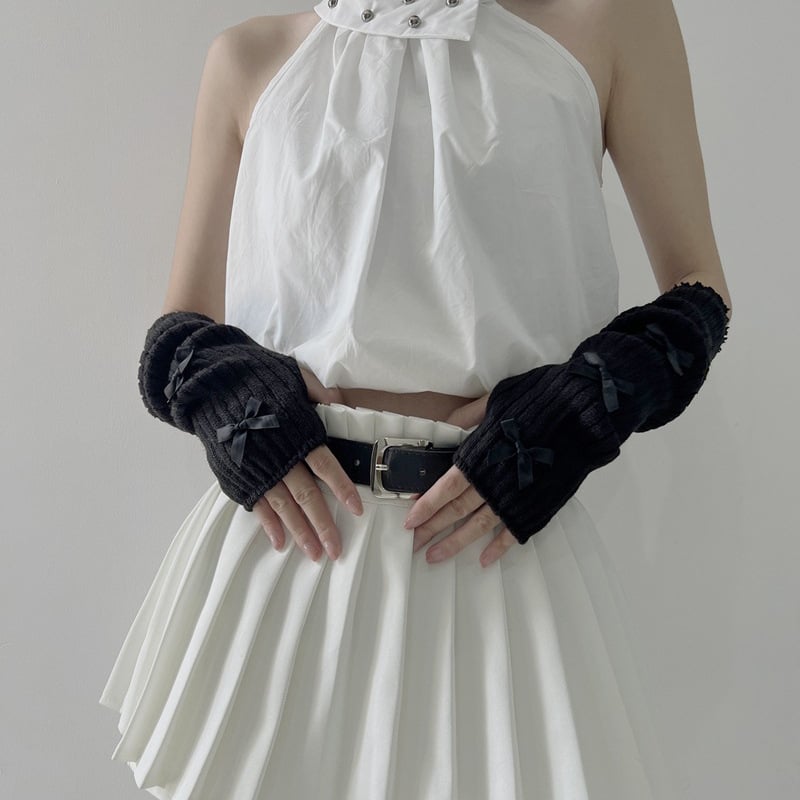 Uus mood daamide lihtsad Joker daamide dekoratiivsed kootud lipsuvarrukad sügiseks ja talveks soojad tehase hulgimüügist