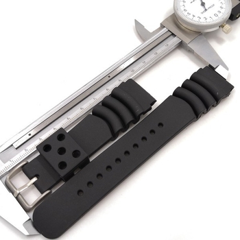 20mm 22mm 24mm Κατάλληλο για κονσερβοποιημένα ρολόγια Abalone Diver, Χονδρική πώληση αξεσουάρ ρολογιών, Λουράκι ρολογιού από καουτσούκ