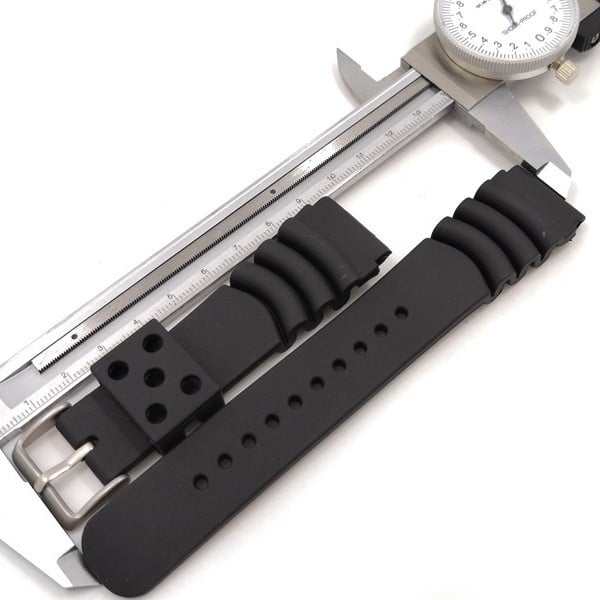 20mm 22mm 24mm Potrivit pentru ceasuri de scafandru din abalone conservat, accesorii pentru ceasuri en-gros, curea de ceas din cauciuc