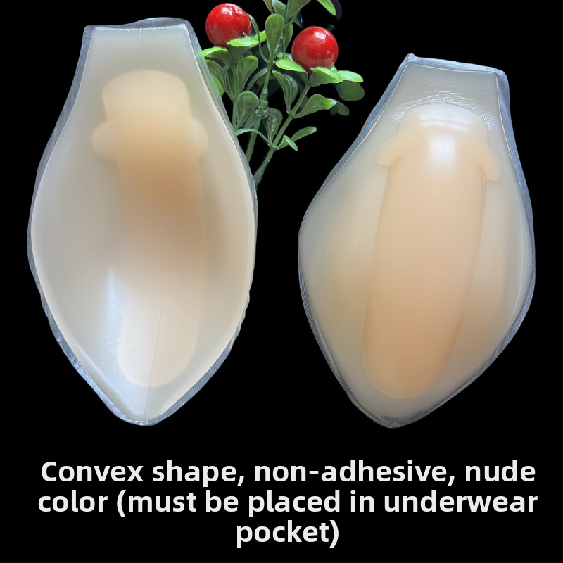 Meeste aluspesu 3D stereo suurendatud suured erutatud täisujumispüksid silikoonist padjaga suusaspordi valvur meeste JJ padi