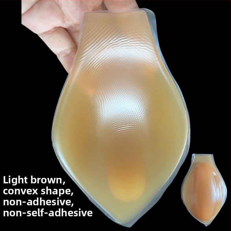 Meeste aluspesu 3D stereo suurendatud suured erutatud täisujumispüksid silikoonist padjaga suusaspordi valvur meeste JJ padi