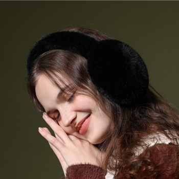 Ζεστές ωτοασπίδες εργοστασίου για το φθινόπωρο και τον χειμώνα, αντιανεμικές ωτοασπίδες με επένδυση από φλις, πτυσσόμενες ωτοασπίδες από απομίμηση γούνας κουνελιού, πτυσσόμενες ζεστές ωτοασπίδες