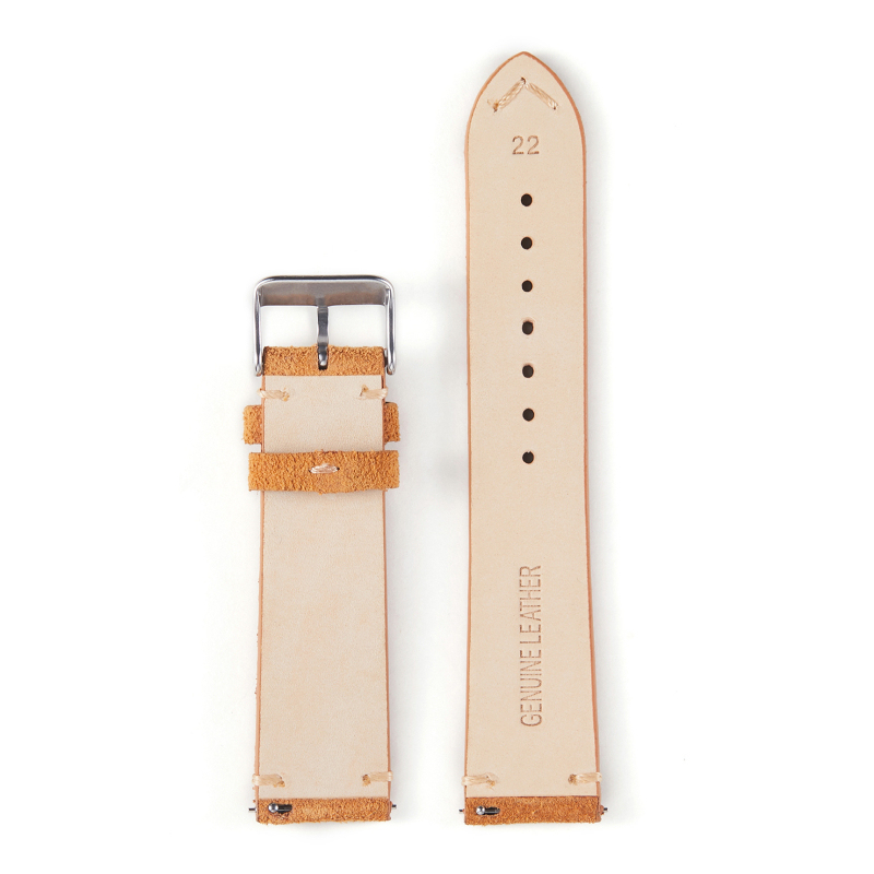 Curea de ceas din piele întoarsă cu eliberare rapidă Spot Suede 2025, nouă, pentru bărbați, Huawei, potrivită pentru 18 20 22 mm