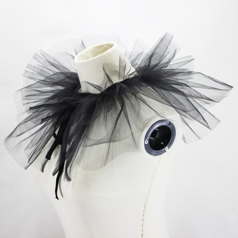 Europoje ir Jungtinėse Amerikos Valstijose parduodamas madingas daugiasluoksnis tinklinis pliušinis dirbtinis antkaklis iš „Victoria Palace“ retro stiliaus dekoratyvinis antkaklis.