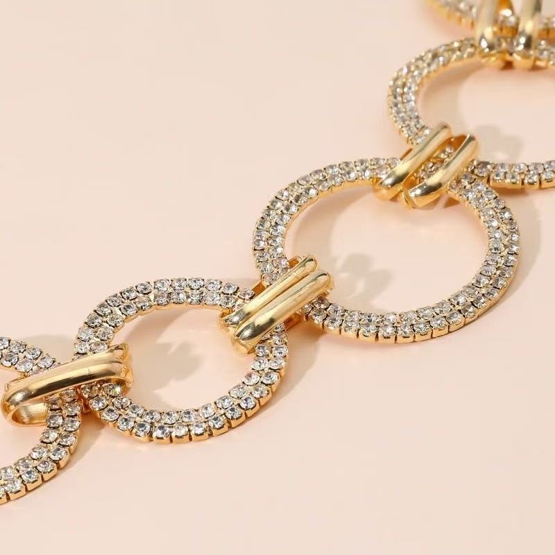 Euroopa ja Ameerika piiriülene vöökett, mood, kõikvõimalikud aksessuaarid, vöökett, vöökett naistele, peen metallist kalliskividega vöökett, kaunistus