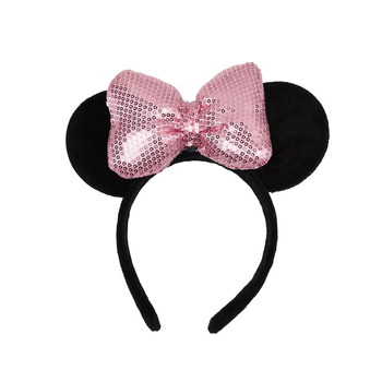 Χαριτωμένη κορδέλα Mickey Minnie με διασυνοριακό σχεδιασμό και σχέδιο Disney Play Show Party, κορδέλα με αυτιά και φιόγκο, αξεσουάρ μαλλιών