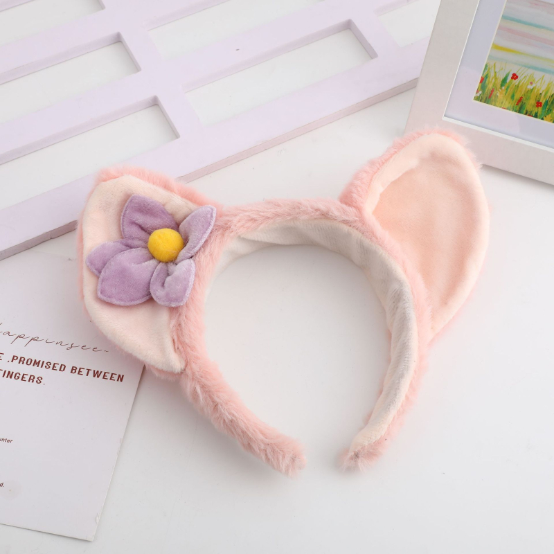 Mielas tarpvalstybinis Mikio ir Minnie galvos juosta su blizgučiais ir ausimis, plaukų aksesuarai